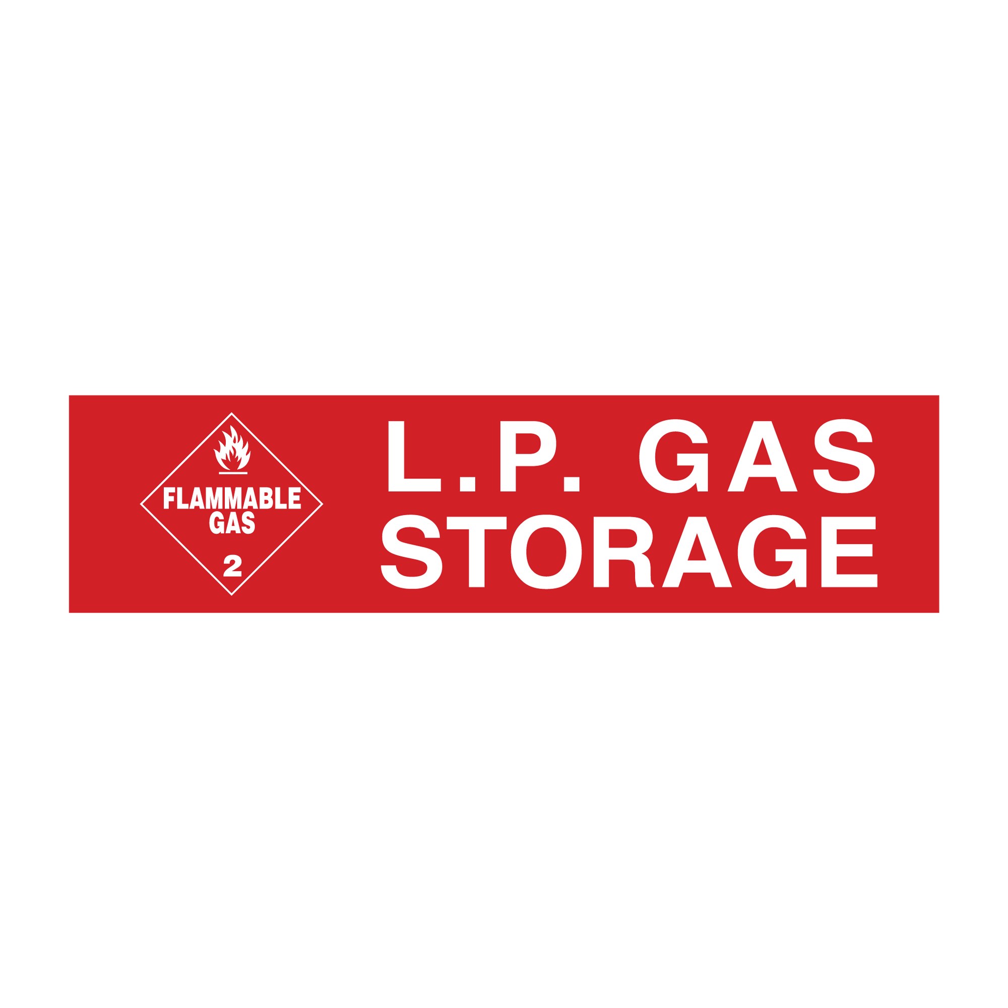 FLAMABLE GAS - L.P. GAS STORAGE - S21