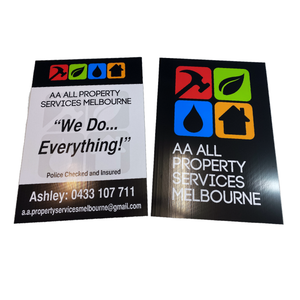 Corflute Signs - Builders Signs