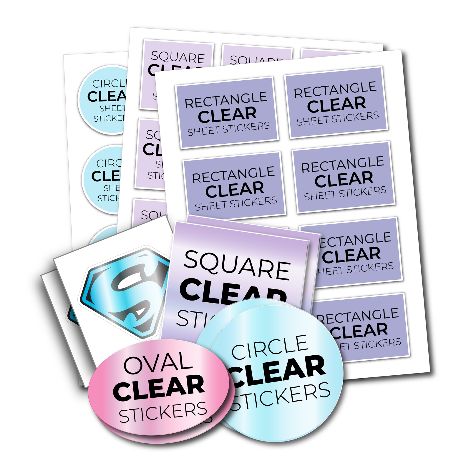 Clear Stickers
