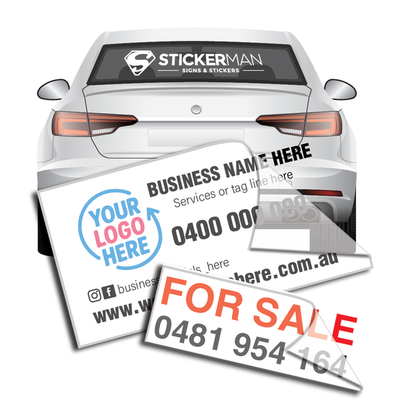 Vehicle Rear Stickers - Stickerman Australia