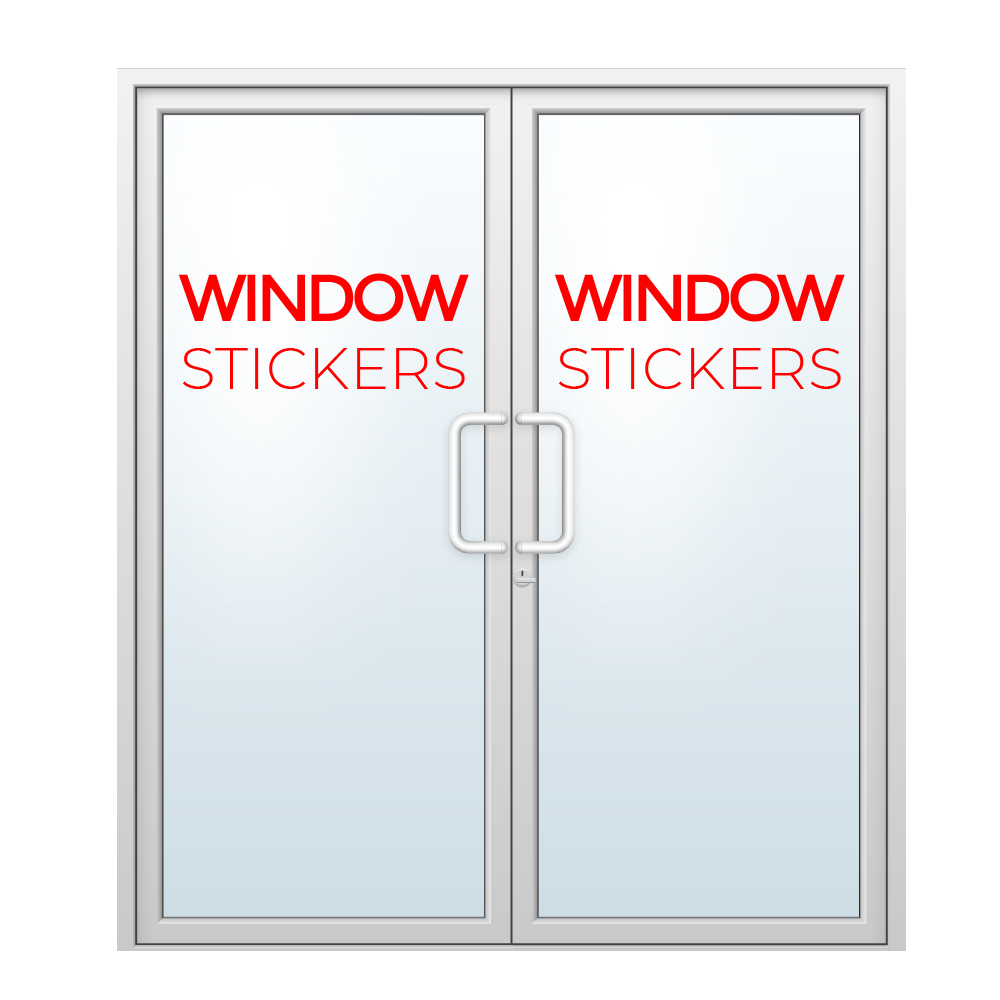 Custom Window Stickers