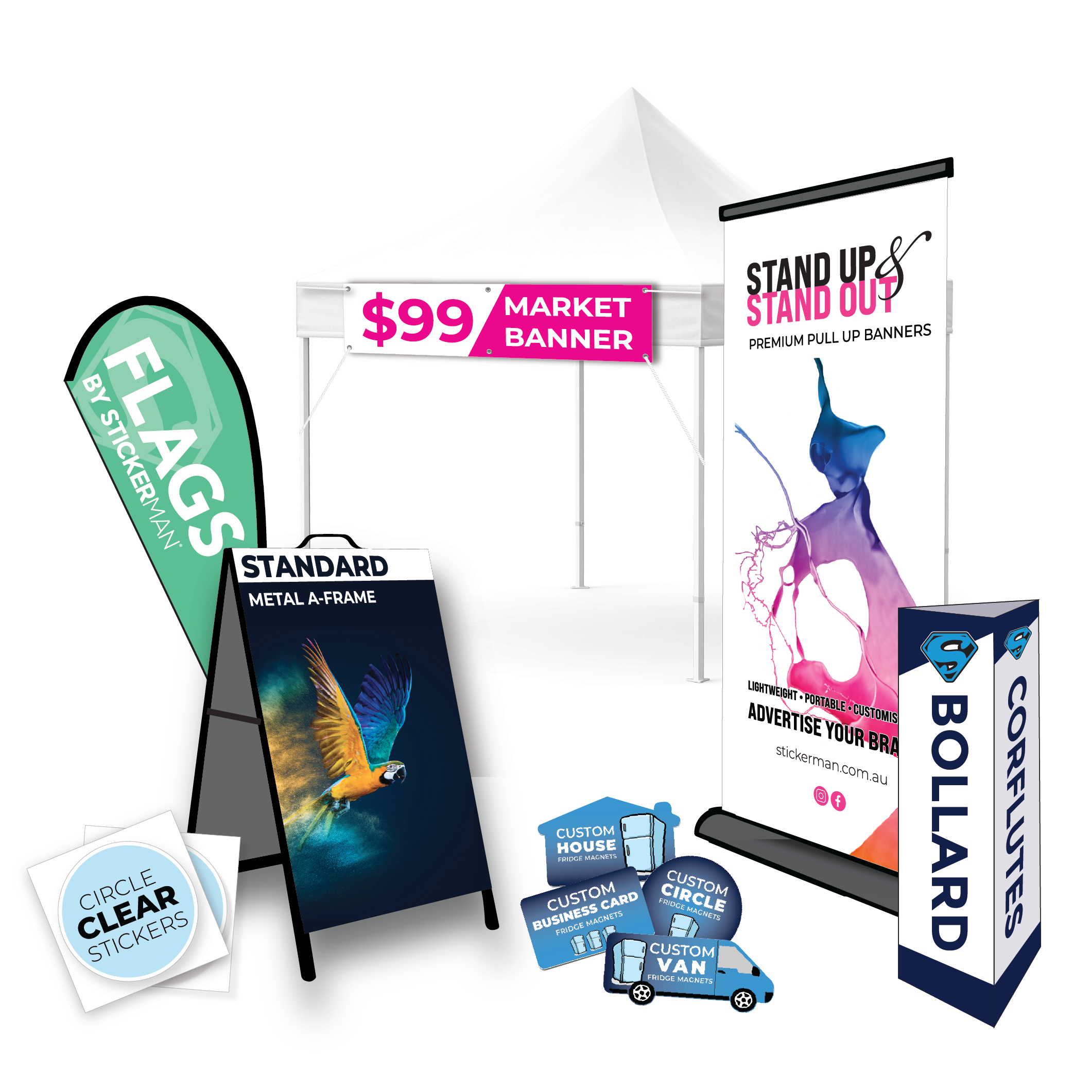 Sticker Cmsn Events & Promotional – Stickerman Australia