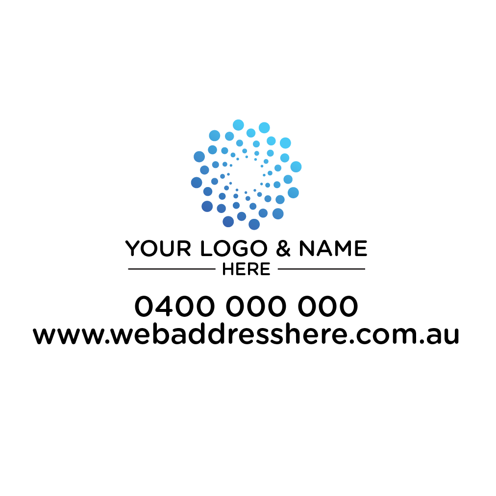 Vehicle Door Stickers - Centred Design