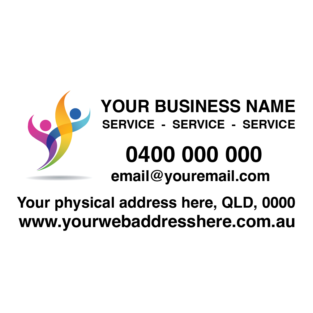 Vehicle Door Stickers - Detailed Design