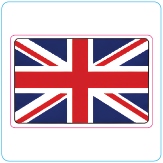 Union Jack Sticker | UK British Flag Vinyl Sticker - #1018