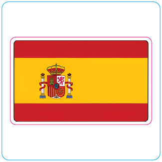 Spanish Flag Sticker | Bandera de España Vinyl Sticker - #1022