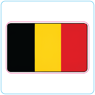Belgium Flag - #1025