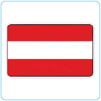 Austria Flag - #1027