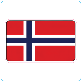 Norway Flag - #1029