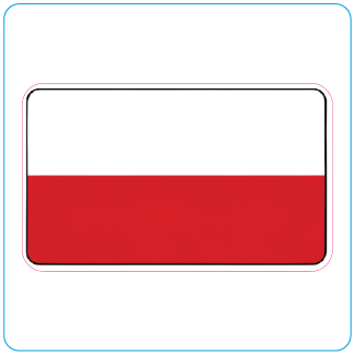 Poland Flag - #1032