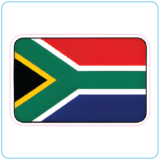 South Africa Flag - #1039