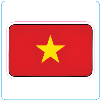 Vietnam Flag - #1047