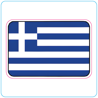 Greece Flag - #1051 – Stickerman Australia
