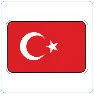 Turkey Flag - #1053