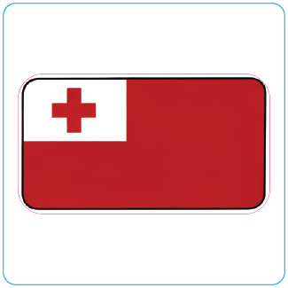 Tonga Flag - #1061