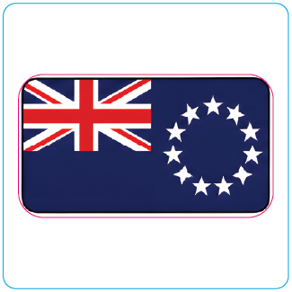 Cook Islands Flag - #1063