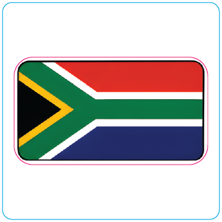 South Africa Flag - #1065