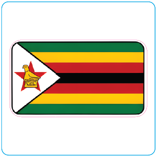 Zimbabwe Flag - #1066