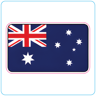 Australian Flag - #1069