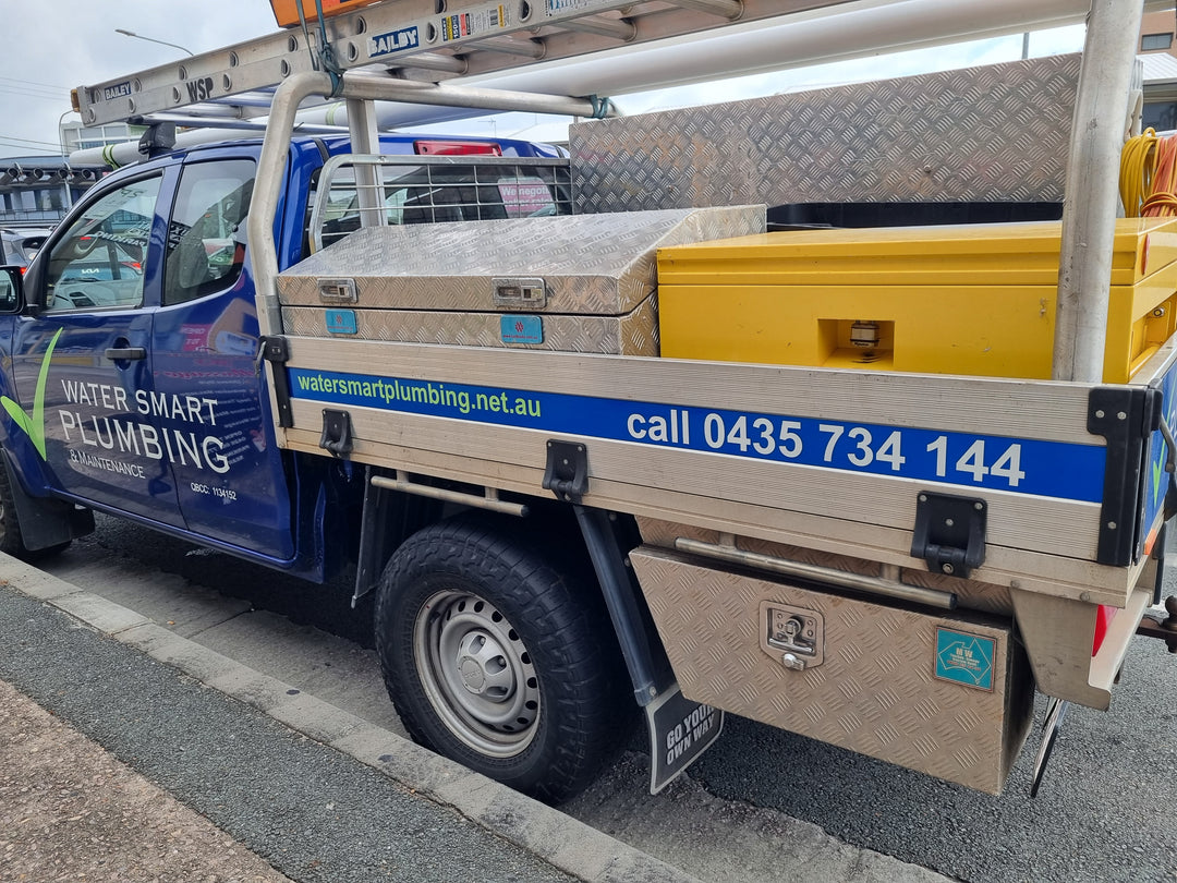 Vehicle Aluminium Ute Tray Signage Decals