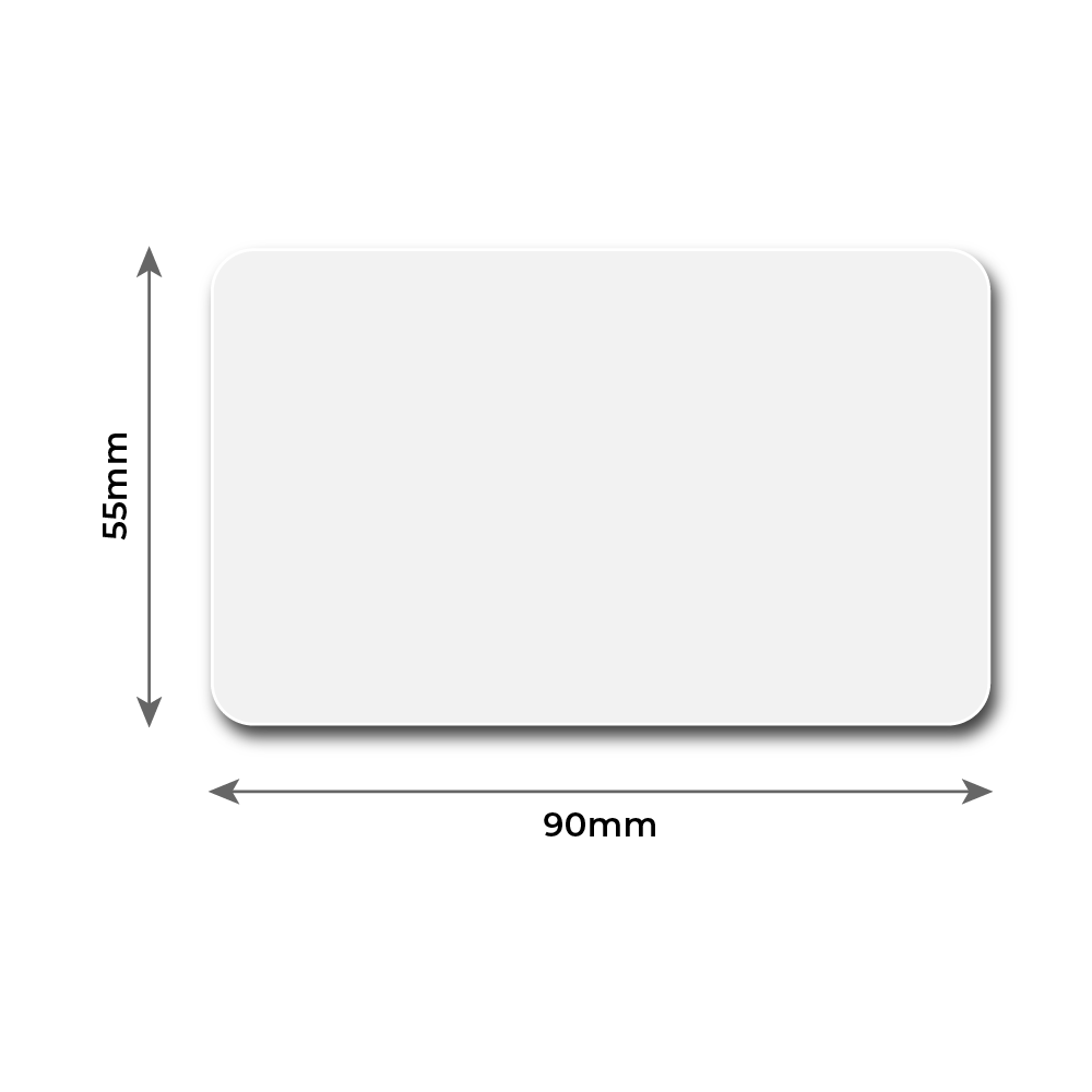 90x55mm Business card sized fridge magnets