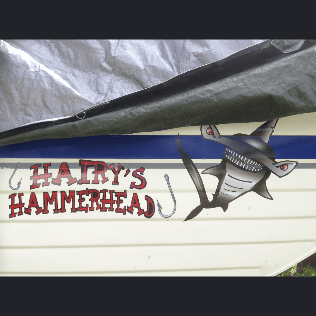 Boat Names - Full colour print & cut transfer stickers