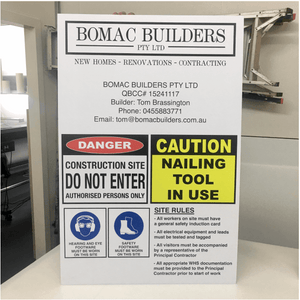 Builders Sign