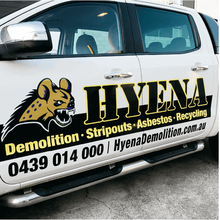 Vehicle Door Stickers - Full Colour