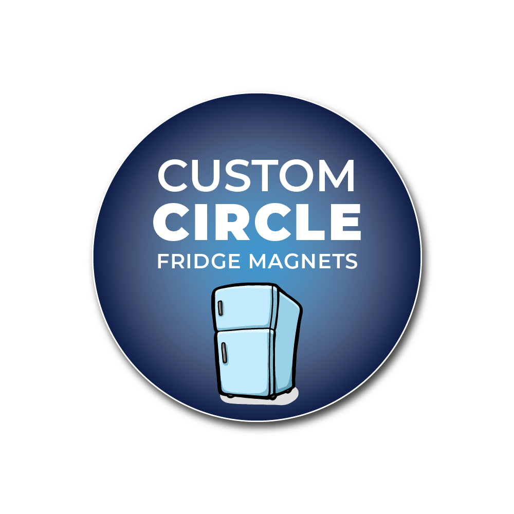 Fridge Magnets - Circle 70mm