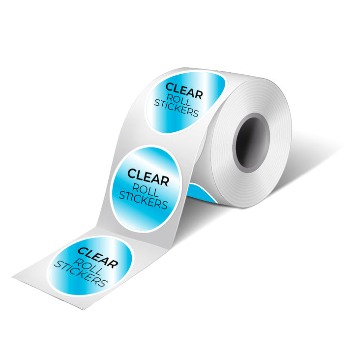 Clear Roll Labels