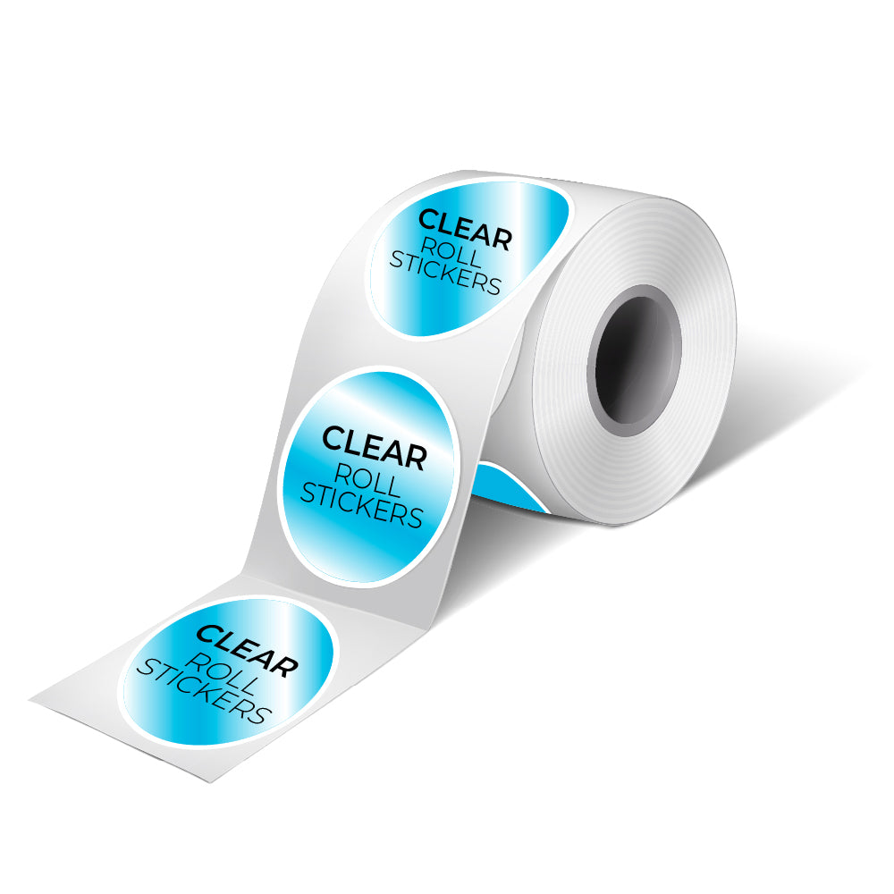 Clear Roll Labels