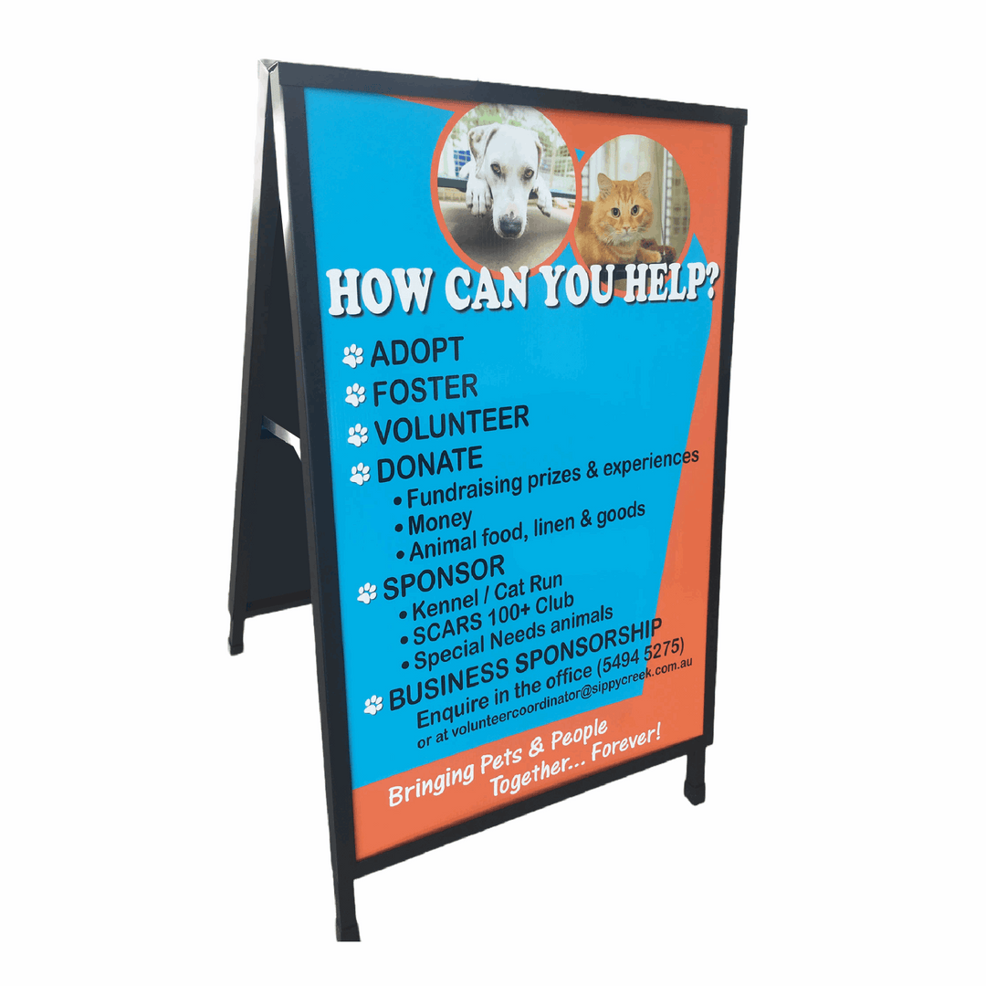 A-Frame Corflute Replacement Inserts - Set of x2