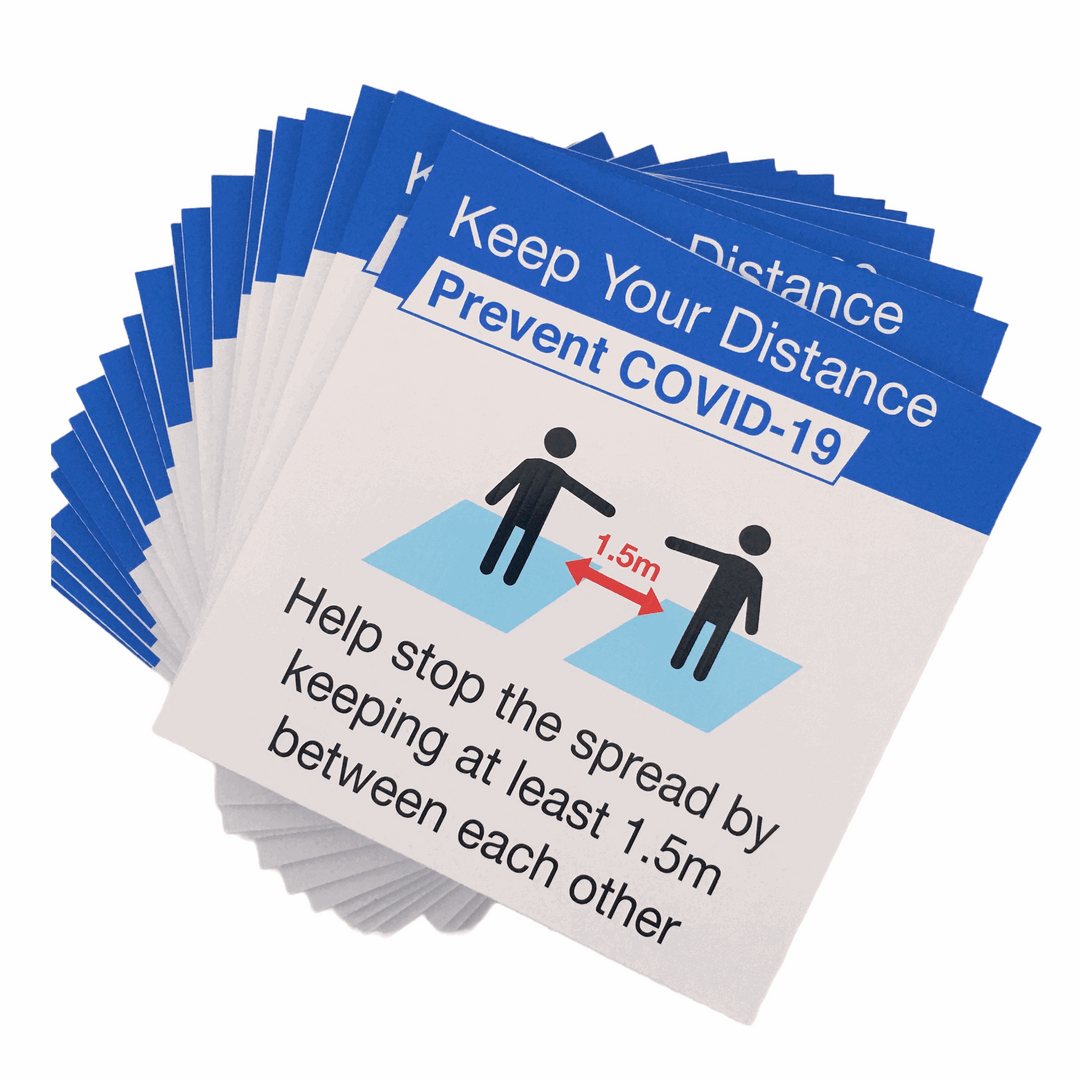 Corflute Signs custom made directional and safety signs