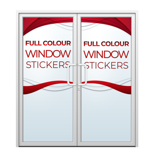 Metal Windows Sticker Window Stickers No Background - Mulit-colour – Stickerman Australia
