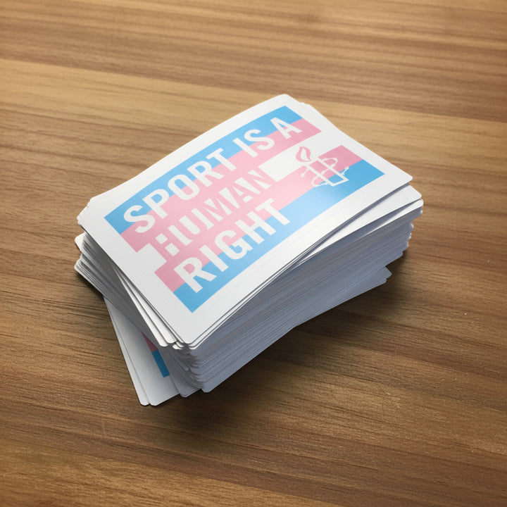 Rectangle stickers with rounded corners
