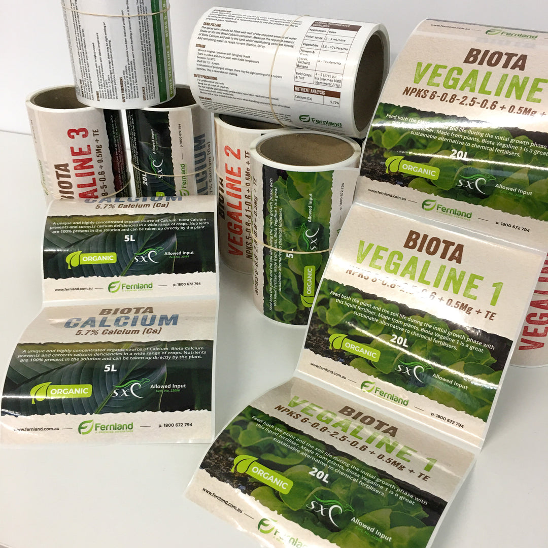 Roll Square Labels