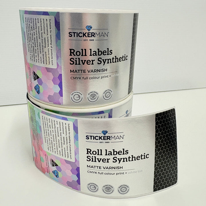 Metallic Roll Labels