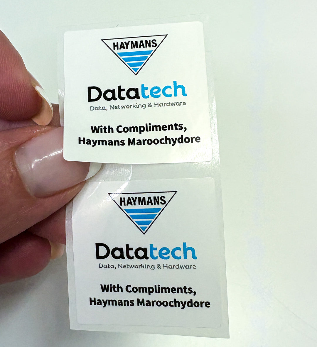 Roll Square Labels