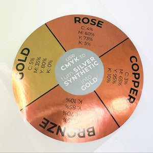 Metallic Roll Labels