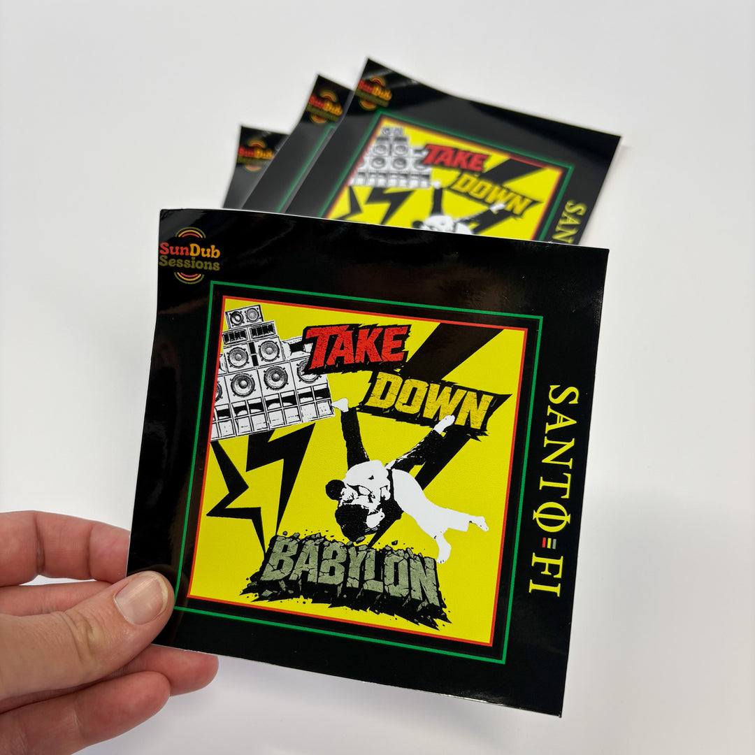 Vinyl square stickers