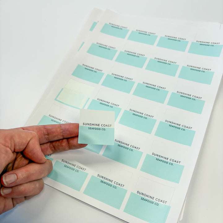 Vinyl Sticker Sheets - Square