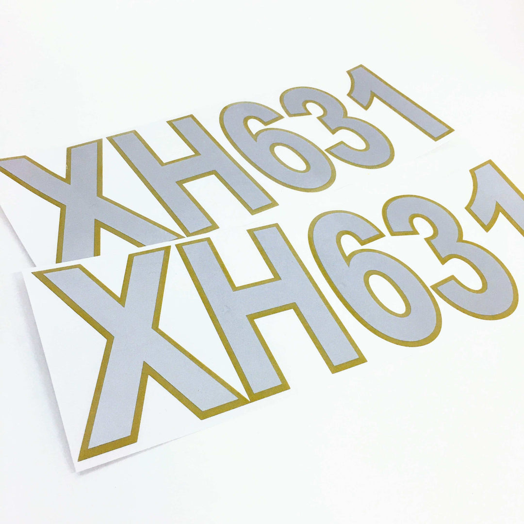 Jetski Registration Stickers