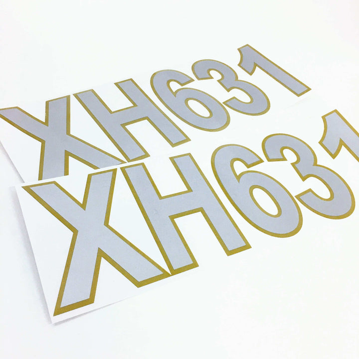 Jetski Registration Stickers