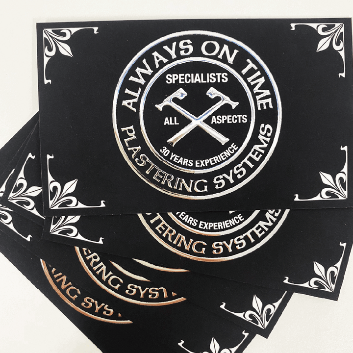 Silver Metal 3D Business Cards