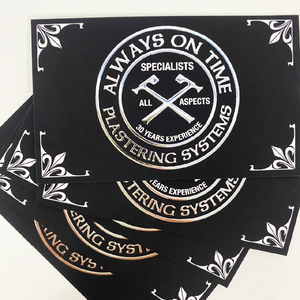 Silver Metal 3D Business Cards