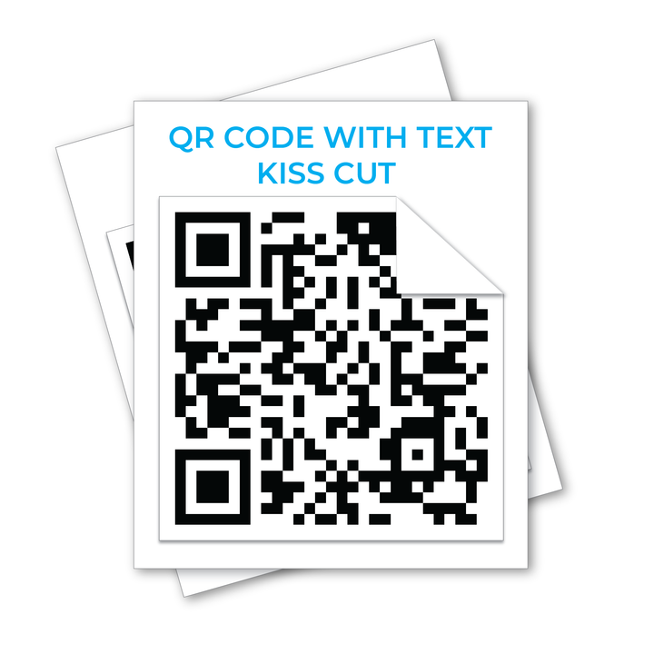 QR Code Vinyl Stickers - Multiple Files (Variable Data)