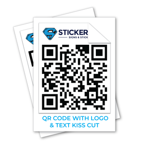 QR Code Vinyl Stickers - Multiple Files (Variable Data)