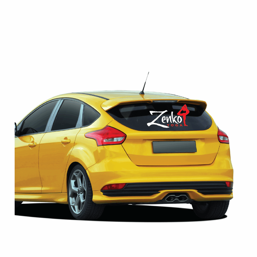 Vehicle Rear Window Stickers - Full Colour