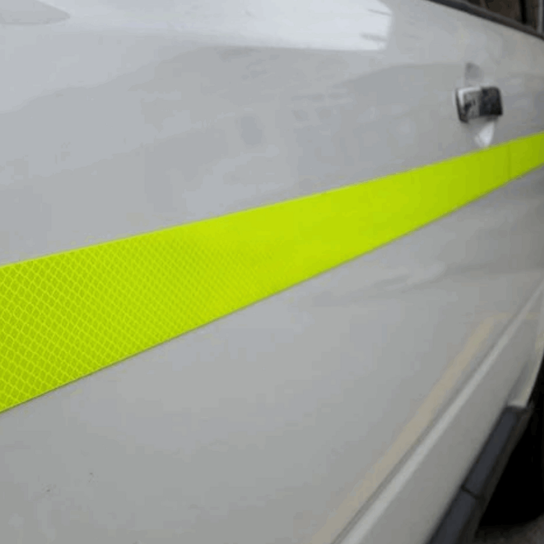 Class 1 Reflective Vehicle Marking Tape - Diamond Grade