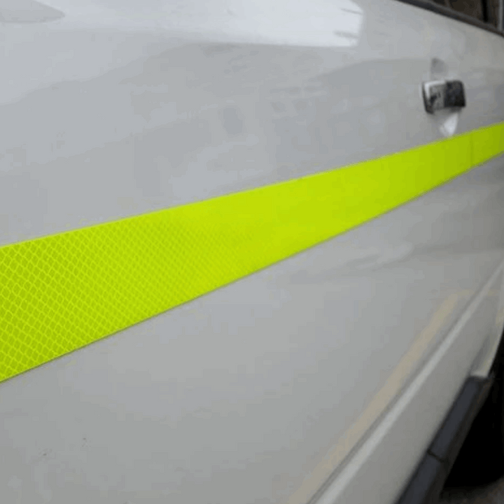 Class 1 Reflective Vehicle Marking Tape - Diamond Grade